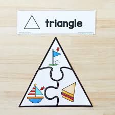 Free Printable 2d Shape Puzzles Fantastic Fun Learning