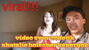 Hal itu terungkap sebagaiman unggahan dj butterfly beberapa waktu lalu melalui instagram pribadinya, sontak membuat natalie kaget dengan video yang diedit menyerupai dirinya. Video Syur 20 Detik Istri Sule Nathalie Holscher Viral Redaksinet Com