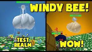 Bee swarm simulator is a great online multiplayer game. Windy Bee Test Realm Bee Swarm Simulator Youtube
