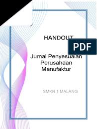 We did not find results for: Handout Jurnal Penyesuaian Perusahaan Manufaktur
