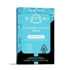Satori is a japanese buddhist term for awakening and is also commonly known as enlightenment. Satori Mints Cannabis Infused Mints