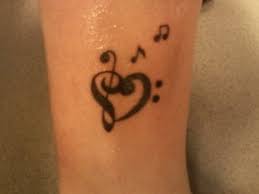 Find and save ideas about heart with music notes tattoos designs on tattoos book. Music Note Heart Music Notes Tattoo Music Tattoos Tattoos