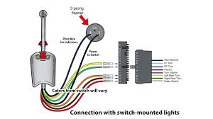 Each switch has 5 prongs. Universal Bolt On Turn Signal Switch Wiring Youtube
