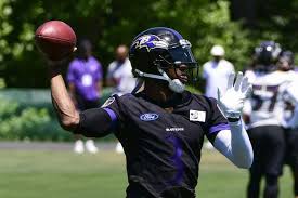 robert griffin iii ahead of lamar jackson on ravens depth chart