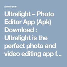 Getting the apps to run is a little harder. Ultralight Photo Editor App Apk Download Ultralight Is The Perfect Photo And Video Editing App For Quick In 2021 Photo Editor App Photo Editor Video Editing Apps