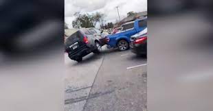 First responders were called to the parking lot of albertsons supermarket on sunset boulevard where they found that a grey pontiac grand prix had been circling the lot, looking for a parking place. Wkrg Viral Tiktok Video Shows Teenager Hit Multiple Cars In Semmes Walmart Parking Lot