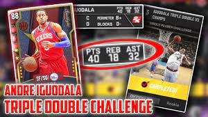 Nba 2k21 myteam has new challenges which require you to get a triple double with luka doncic and russel westbrook. How To Get A Triple Double With Andre Iguodala In Spotlight Series Challenges Nba2k20 Myteam Youtube