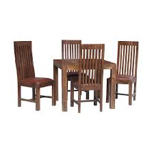 Our dining furniture options have you covered, no matter the size and layout of your room or how many people you need to seat. Dark Wood Dining Table And Chairs