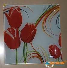 I mentioned that i'm working on using up my scrap glass. Glass Plate Fused Glass Making Glass Glass Flowers