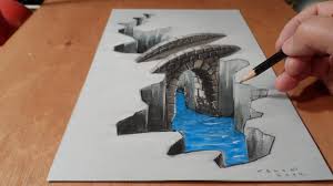 I Decided To Pin This 3 D Drawing Because Of How Awesome It Looks One Question I Have Is How Do They Make 3 D Dra 3d Art Drawing Illusion Drawings 3d Drawings