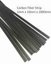 Carbon Fiber Strip 10mm x 1mm x 1000mm - WIND CATCHER RC
