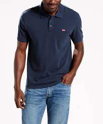 From casual to the sport specific, find your wear in our extensive range of men's polo shirts. Levi S Herren Housemark Polo Shirt 22401 0003 Dress Blue S Galeria Karstadt Kaufhof