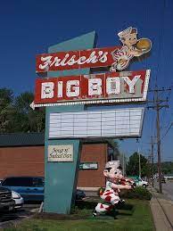Oh Milford Frisch S Big Boy Vintage Neon Signs Retro Sign Big Boy Restaurants
