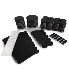 Door bumpers can come in a variety of materials ranging from urethane foam to silicone. 144 Piece Felt Furniture Cabinet Door Pads Self Adhesive Means Instant Use When You Get Them Also Great To Put Inside Cabinet Doors To Prevent That Slam Noise When Closing