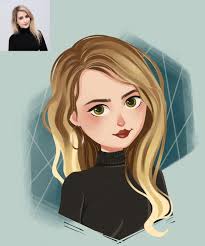 Buy Custom Couple Portrait, Cartoon Portrait, Custom Wedding Gift,  Personalized Wedding Drawing Online in India