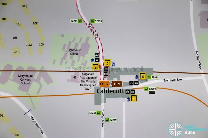 New Exits & TEL Concourse open at Caldecott MRT Station | Land Transport Guru