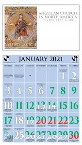 Anglican church in north america 2021. 2021 Anglican Church In North America Calendar Ashby Publishing