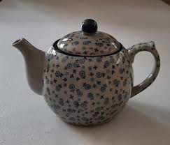 Click on photo for larger image if available. Mini Ceramic White Teapot With Blue Flowers Floral Print Collectible Display Decor Home Use For Tea Collection Everything Else Others On Carousell