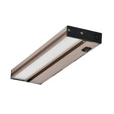 We're talking about under cabinet lighting, which is lighting mounted on the. Nicor Nuc 21 In Led Nickel Dimmable Under Cabinet Light For Hardwire Installation Nuc 4 21 Dm W Nk The Home Depot