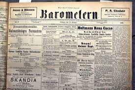Barometern.se barometern är smålands största lokala dagstidning med nyheter sport och nöje från hela kalmar län Gamla Barometern Kan Lasas Pa Natet