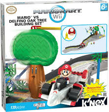Is a playable unlockable character in mario kart wii , and to unlock him, a player has to beat all of the retro cups with one or more stars on 100cc on grand prix. Knex Super Mario Mario Kart Wii Mario Vs Delfino Oak Tree Exclusive Set 38470 Toywiz