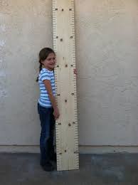 Diy Pottery Barn Inspired Ruler Growth Chart