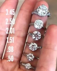 this is what 2 5 carats really looks like on your hand