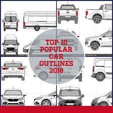 Maybe you would like to learn more about one of these? 10 Most Popular Car Outlines 2018 Discover This Year S Top Vehicle Templates Sign Making Secrets
