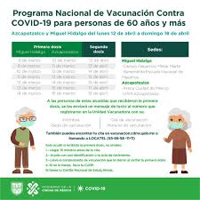 La mandataria capitalina, claudia sheinbaum enfatizó que deben realizar la cita a través de locatel, para evitar aglomeraciones, como ocurrió la semana. Gobierno Cdmx On Twitter Continua La Aplicacion De La 2da Dosis De La Vacuna Contra Covid19 Para Personas Adultas Mayores De 60 Anos Y Mas En Las Macrounidades Vacunadoras En Miguel