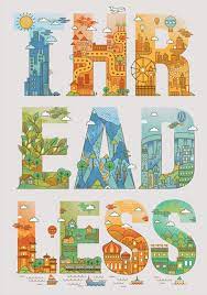 Threadless Around The World By Dan Elijah Fajardo Via Behance Graphic Design Logo Graphic Design Typography Creative Typography