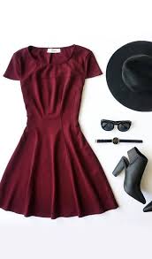 Black And Burgundy Dress Lingering Kiss Burgundy Dress Fashion Burgundy Dress Clothes