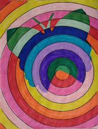This Colour Theory Lesson Was The First Project Of The Year For Students In Grades 4 9 It S A Color Theory Art Color Theory Art Lessons Art Lessons Elementary
