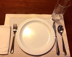 For example, the centerpiece is in the actual center, the places at equal distance, and all utensils balanced. Table Setting Etiquette