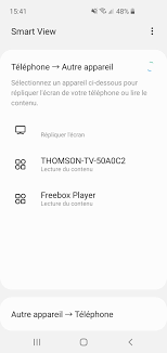 J'ai le même problème avec ma livebox play 3 et mon chromecast. Resolu Probleme De Smart View Samsung Community