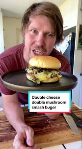 The greatest mushroom smash burger using the BBQ teppanyaki plate from  Curtis Stone’s BBQ collection available at Coles. You can get your own this  BBQ season by earning one BBQ credit with every $20 ...