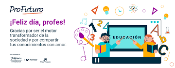 ● bienaventurado el profesor que, además de promover la cultura, llena de valores las mentes de sus alumnos<br />●bienaventurado el profesor que, en sus. Dia Del Profesor Fundacion Telefonica Movistar Colombia