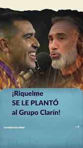 RIQUELME SE LE PLANTA AL GRUPO CLARÍN #riquelme #clarin #anello #boca  #bocajuniors #riquelme10 #grupoclarin #viral_video