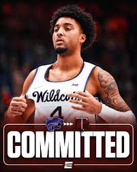 BREAKING: Kansas State star guard PJ Haggerty has committed to Texas A&M.  The 6'4 junior averaged 23.4 PPG, 5.3 RPG, and 3.8 APG this season. HUGE  pickup for Bucky McMillan.