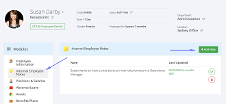 A personnel file is a paper or electronic folder for storing hr and payroll documents related to new, existing, or past employees. Internal Employee Notes Hr Partner Knowledge Base