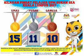 But the philippine delegation is just scratching the surface of its potential. Upm Contributed 15 Gold Medals During Sea Games Kl2017 Universiti Putra Malaysia