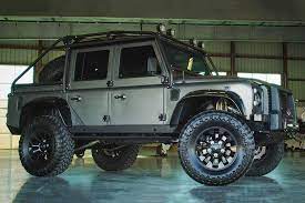 Land Rover Defender 110 Spectre By Himalaya Hiconsumption Land Rover Defender 110 Land Rover Defender Land Rover Defender Pickup