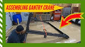 The foldable shop crane is easy to use and easy to store. Assembly Of Harbor Freight Pittsburgh Automotive 2 Ton Engine Hoist Youtube