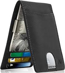 Maybe you would like to learn more about one of these? Amazon Com Real Leather Wallets For Men Front Pocket Slim Money Clip Bifold Mens Wallet Black Rfid Minimalist Credit Card Holder Gifts For Men Clothing