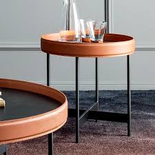Calligaris tender multifunctional coffee table, metal in matte optic white, size 21h x 15w x 15d | wayfair cs/5089_p94_p94 Contemporary Side Table Arena Calligaris Stained Wood Metal Leather