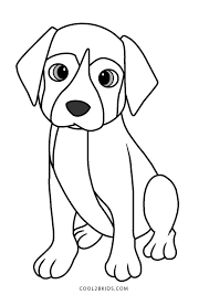 Puppy coloring pages for kids. Printable Dog Coloring Pages For Kids Artofit