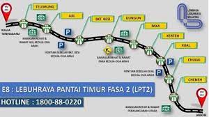 Pengerusi jawatankuasa infrastruktur dan kemudahan awam terengganu, rosli othman, berkata ketika ini tumpuan diberikan kepada pembinaan kawasan rehat dan rawat serta. Kadar Bayaran Tol Lpt2 2021 Lebuhraya Pantai Timur 2 My Panduan