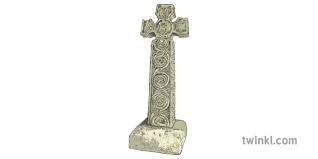 Buy wooden memorial crosses, crosses for graves for sale. Anglo Saxon Carvings Object Cross Graveyard Burial Topics Ks2 Illustration