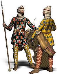 Ancient Persian Immortal Soldiers L R Spearman Archer And High Speed Archer Ancient Persian Persian Warrior Persian Empire