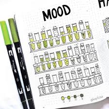 30 Unique Bullet Journal Mood Tracker Ideas To Keep You