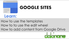 Google Sites - Tutorial how to set up your site and add content ...
